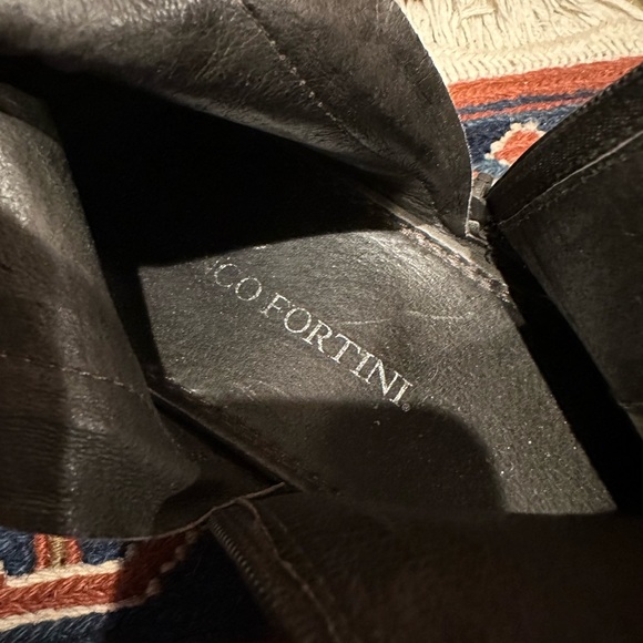 Franco Fortini Mens Suede boots Size 9 - Picture 5 of 9